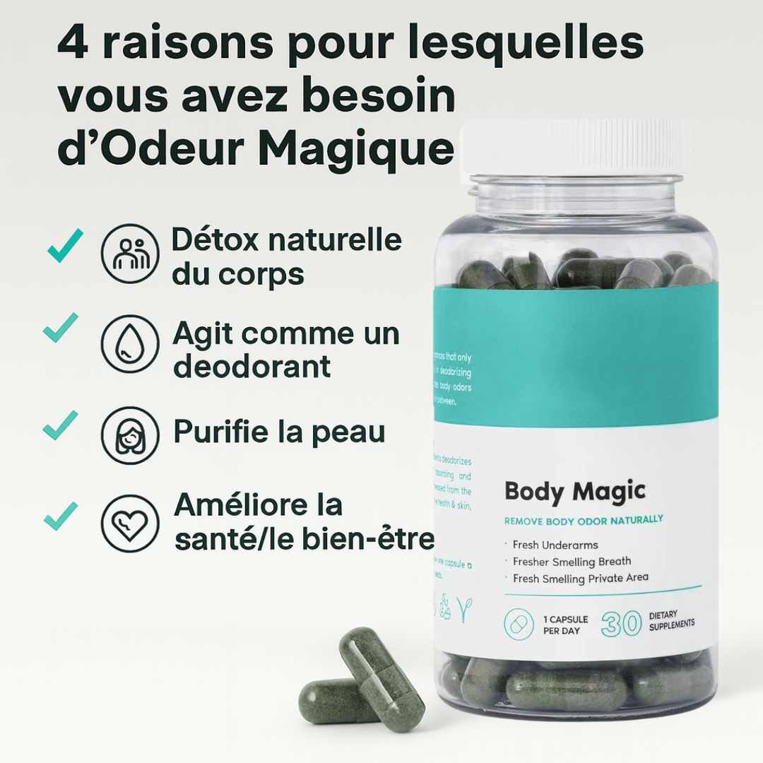 BODY MAGIC™ Odeur magique naturelle pour le corps
