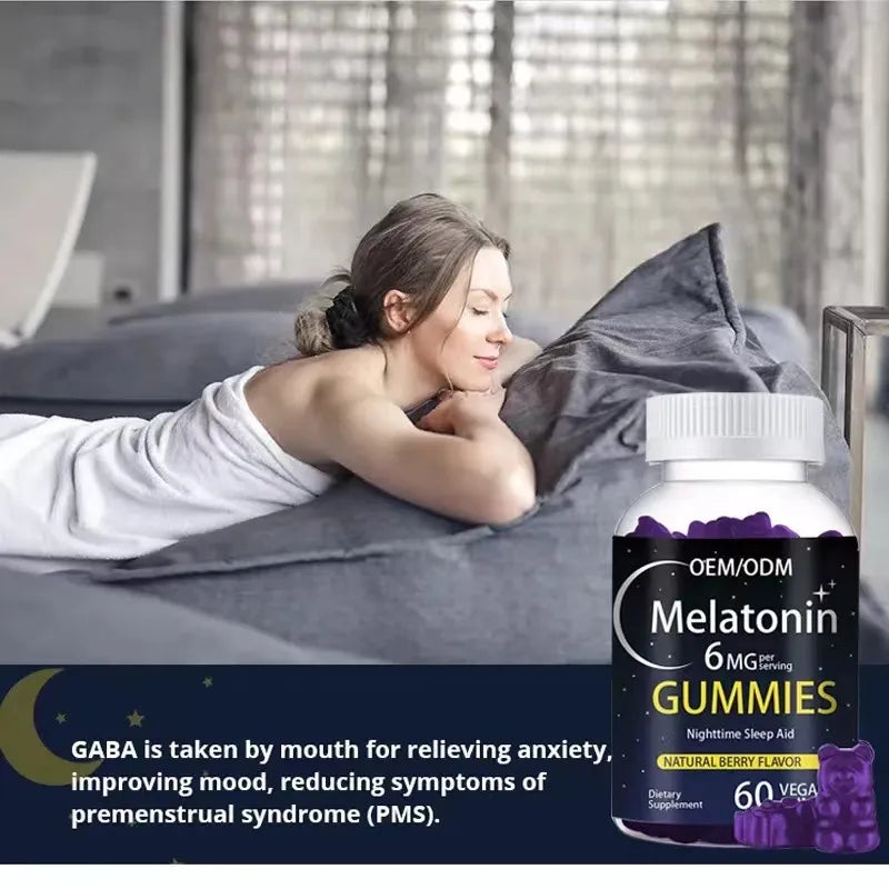 PURALISLAB™ Gummies Mélatonine pour Sommeil et Relaxation