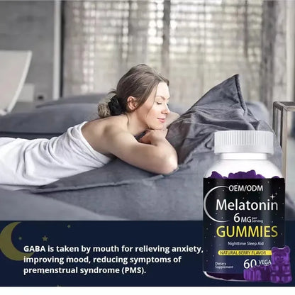 PURALISLAB™ Gummies Mélatonine pour Sommeil et Relaxation